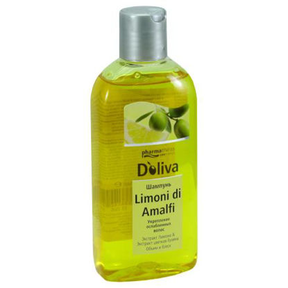 Світлина D"oliva (Доліва) шампунь для зміцнення послабленого волосся limoni di amalfi (лімоні ді амалфі) 200 мл